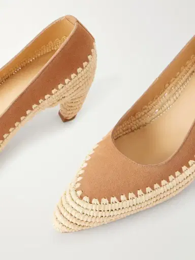 Gabriela Hearst Peggy 50 Crocheted Suede Pumps | Thumbnail 5 Gabriela Hearst Peggy 50 Crocheted Suede Pumps | Thumbnail 5