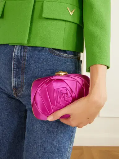 Roger Vivier Boite De Nuit Satin Clutch | Thumbnail 2 Roger Vivier Boite De Nuit Satin Clutch | Thumbnail 2