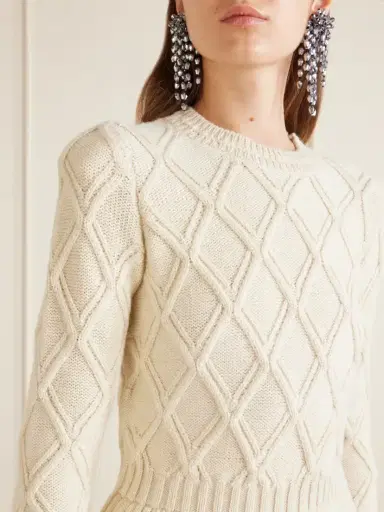 Isabel Marant Holly Knitted Alpaca And Wool-blend Sweatshirt | Thumbnail 5 Isabel Marant Holly Knitted Alpaca And Wool-blend Sweatshirt | Thumbnail 5