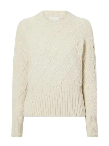 Isabel Marant Holly Knitted Alpaca And Wool-blend Sweatshirt | Thumbnail 1 Isabel Marant Holly Knitted Alpaca And Wool-blend Sweatshirt | Thumbnail 1