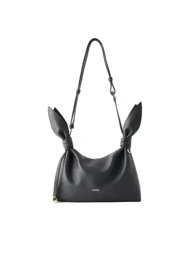 Loewe Scarf Mini Knot-detailed Leather Shoulder Bag | Thumbnail 1 Loewe Scarf Mini Knot-detailed Leather Shoulder Bag | Thumbnail 1