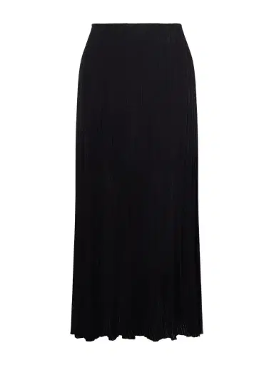 Balmain Plissé-crepe Midi Skirt | Thumbnail 1 Balmain Plissé-crepe Midi Skirt | Thumbnail 1
