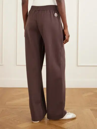 Moncler Logo-appliquéd Cotton-blend Track Pants | Thumbnail 4 Moncler Logo-appliquéd Cotton-blend Track Pants | Thumbnail 4