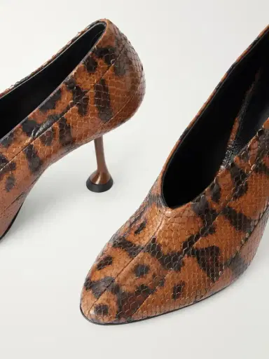 Proenza Schouler Tee 85 Snake-effect Leather Pumps | Thumbnail 5 Proenza Schouler Tee 85 Snake-effect Leather Pumps | Thumbnail 5