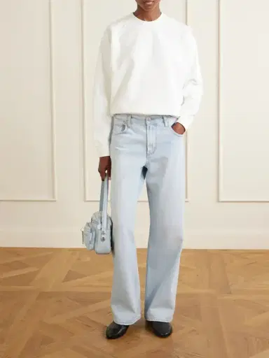 Jil Sander Cropped Cotton-jersey Sweatshirt | Thumbnail 2 Jil Sander Cropped Cotton-jersey Sweatshirt | Thumbnail 2