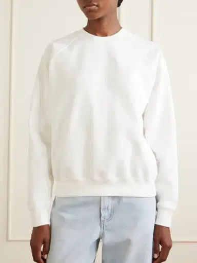 Jil Sander Cropped Cotton-jersey Sweatshirt | Thumbnail 3 Jil Sander Cropped Cotton-jersey Sweatshirt | Thumbnail 3