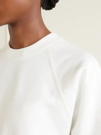 Jil Sander Cropped Cotton-jersey Sweatshirt | Thumbnail 5 Jil Sander Cropped Cotton-jersey Sweatshirt | Thumbnail 5