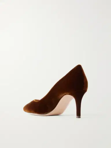 Gianvito Rossi Gianvito 70 Velvet Pumps | Thumbnail 3 Gianvito Rossi Gianvito 70 Velvet Pumps | Thumbnail 3