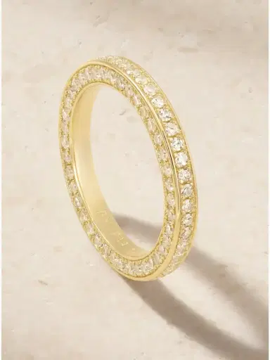 By Pariah Triple 14-karat Recycled Gold Diamond Ring | Thumbnail 1 By Pariah Triple 14-karat Recycled Gold Diamond Ring | Thumbnail 1