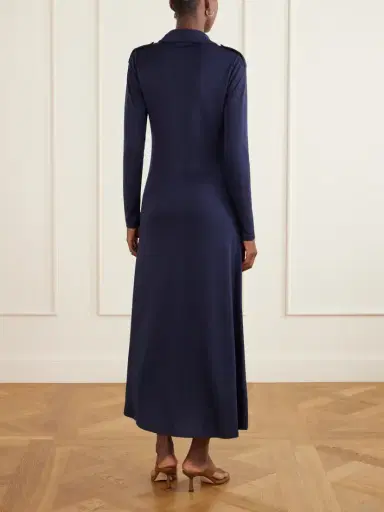 Polo Ralph Lauren Stretch-jersey Midi Dress | Thumbnail 3 Polo Ralph Lauren Stretch-jersey Midi Dress | Thumbnail 3