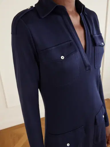 Polo Ralph Lauren Stretch-jersey Midi Dress | Thumbnail 4 Polo Ralph Lauren Stretch-jersey Midi Dress | Thumbnail 4