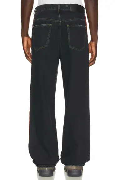 Nahmias Destroyed Denim Track Pant | Thumbnail 4 Nahmias Destroyed Denim Track Pant | Thumbnail 4