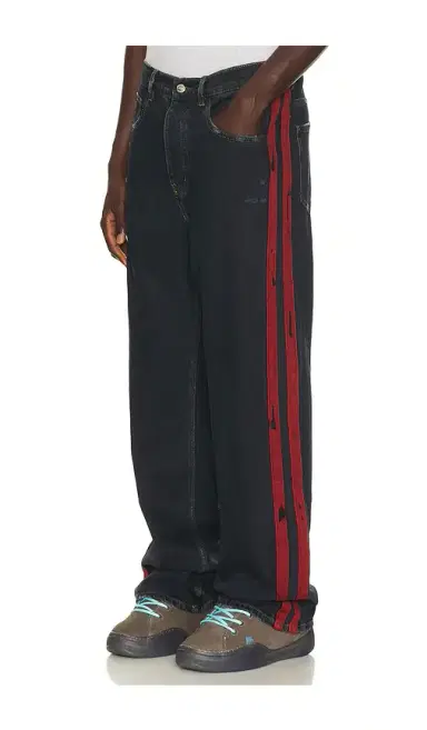 Nahmias Destroyed Denim Track Pant | Thumbnail 7 Nahmias Destroyed Denim Track Pant | Thumbnail 7