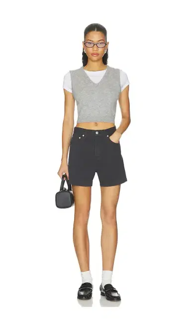PISTOLA Kimora High Rise A-Line Linen Shorts | Thumbnail 5 PISTOLA Kimora High Rise A-Line Linen Shorts | Thumbnail 5