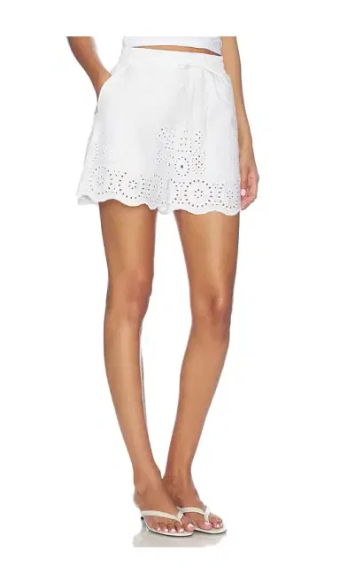 susana monaco Embroidered Short | Thumbnail 2 susana monaco Embroidered Short | Thumbnail 2