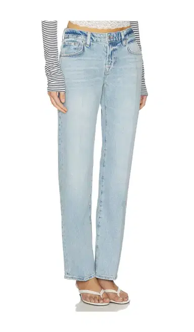 7 For All Mankind Calie Straight Jean | Thumbnail 2 7 For All Mankind Calie Straight Jean | Thumbnail 2