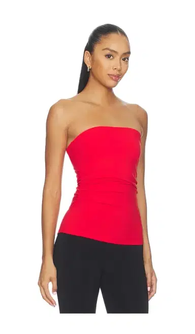 susana monaco Waist Gathered Tube Top | Thumbnail 2 susana monaco Waist Gathered Tube Top | Thumbnail 2