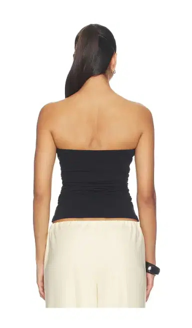 susana monaco Waist Gathered Tube Top | Thumbnail 3 susana monaco Waist Gathered Tube Top | Thumbnail 3