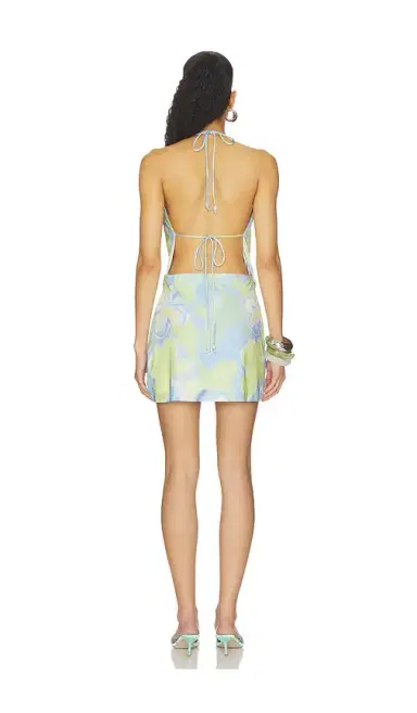 Runaway The Label Eilish Halter Mini Dress | Thumbnail 3 Runaway The Label Eilish Halter Mini Dress | Thumbnail 3