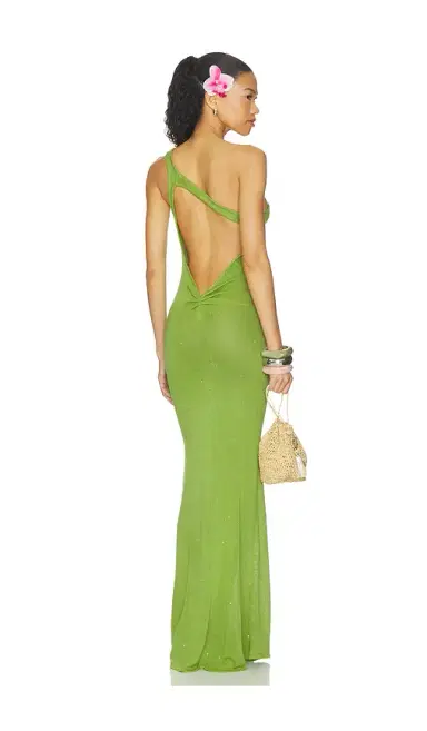Runaway The Label Diana Asymmetric Neck Maxi Dress | Thumbnail 4 Runaway The Label Diana Asymmetric Neck Maxi Dress | Thumbnail 4