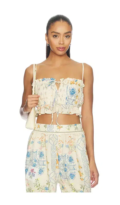 Vichy Bleu Top Vichy Bleu Top