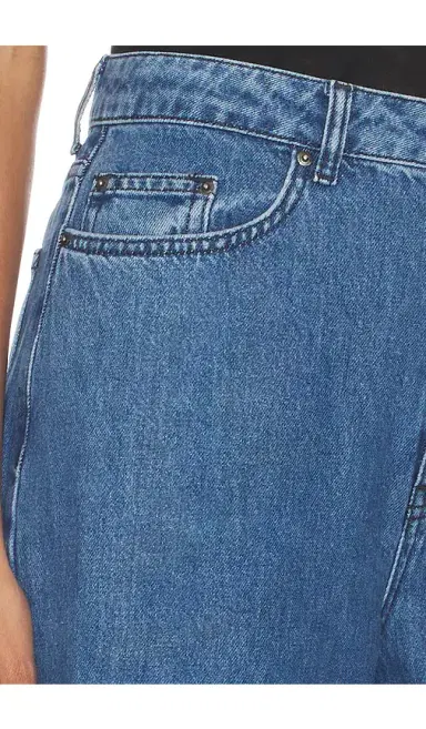 ROTATE Draped Barrel Leg Jeans | Thumbnail 6 ROTATE Draped Barrel Leg Jeans | Thumbnail 6