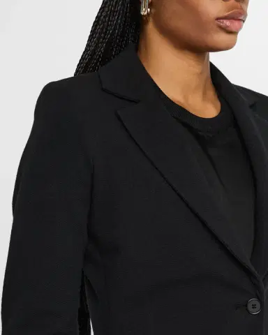 Emporio Armani Single-Button Stretch Jersey Jacket | Thumbnail 5 Emporio Armani Single-Button Stretch Jersey Jacket | Thumbnail 5