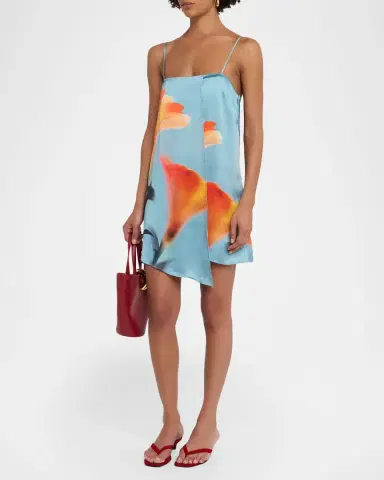 MISA Los Angeles Inez Satin Mini Dress | Thumbnail 4 MISA Los Angeles Inez Satin Mini Dress | Thumbnail 4