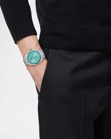 Versace Men's Millenyium Gent Stainless Steel Bracelet Watch | Thumbnail 2 Versace Men's Millenyium Gent Stainless Steel Bracelet Watch | Thumbnail 2