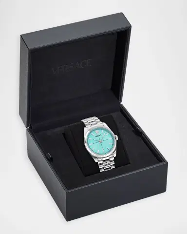 Versace Men's Millenyium Gent Stainless Steel Bracelet Watch | Thumbnail 5 Versace Men's Millenyium Gent Stainless Steel Bracelet Watch | Thumbnail 5
