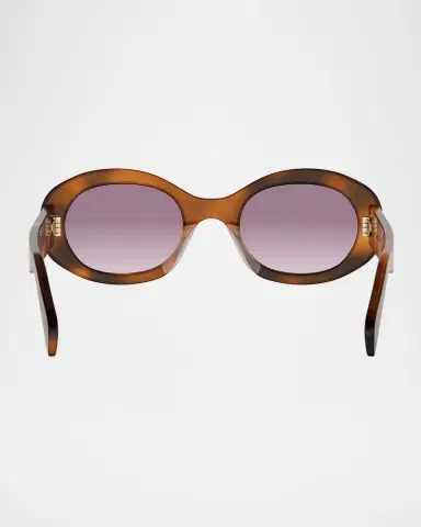CELINE Triomphe 52mm Oval Sunglasses | Thumbnail 5 CELINE Triomphe 52mm Oval Sunglasses | Thumbnail 5