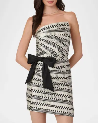 Shoshanna Shelley Strapless Polka Dot-Print Mini Dress | Thumbnail 3 Shoshanna Shelley Strapless Polka Dot-Print Mini Dress | Thumbnail 3