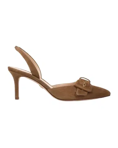 Veronica Beard 70mm Lenora Suede Slingback Pumps | Thumbnail 1 Veronica Beard 70mm Lenora Suede Slingback Pumps | Thumbnail 1