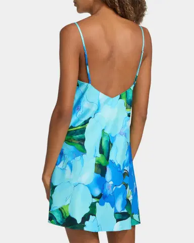 Natori Isla Low-Back Floral Chemise | Thumbnail 3 Natori Isla Low-Back Floral Chemise | Thumbnail 3