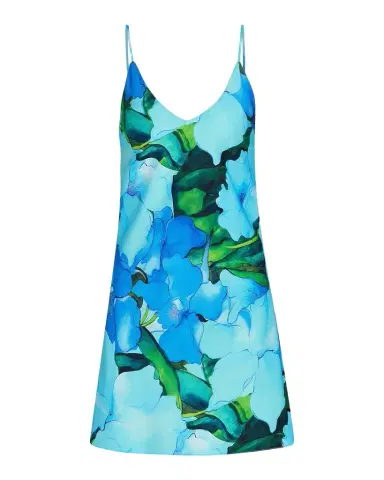 Natori Isla Low-Back Floral Chemise | Thumbnail 1 Natori Isla Low-Back Floral Chemise | Thumbnail 1