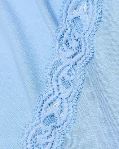 Natori Feathers Essentials Lace-Trim Jersey Sleepshirt | Thumbnail 6 Natori Feathers Essentials Lace-Trim Jersey Sleepshirt | Thumbnail 6