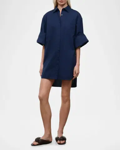 Staud Nico Mini Shirtdress | Thumbnail 2 Staud Nico Mini Shirtdress | Thumbnail 2