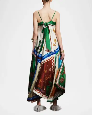 ALÉMAIS Tangible Love Silk Midi Dress | Thumbnail 3 ALÉMAIS Tangible Love Silk Midi Dress | Thumbnail 3