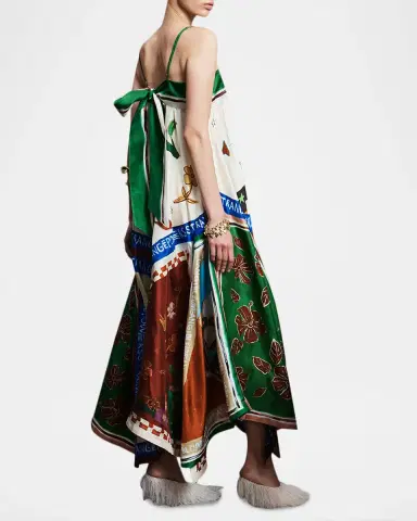 ALÉMAIS Tangible Love Silk Midi Dress | Thumbnail 4 ALÉMAIS Tangible Love Silk Midi Dress | Thumbnail 4