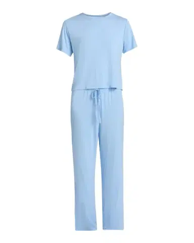 Natori Feathers Essentials Jersey Pajama Set | Thumbnail 1 Natori Feathers Essentials Jersey Pajama Set | Thumbnail 1