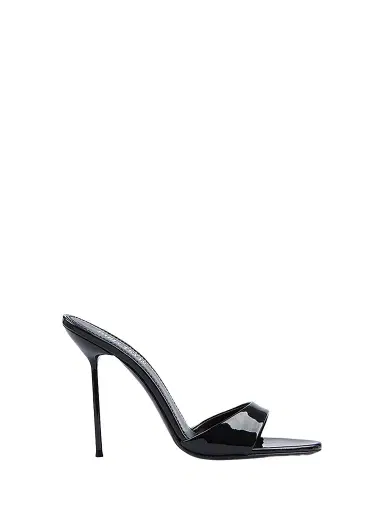 Paris Texas Women's Lidia 105MM Patent Leather Mules | Thumbnail 1 Paris Texas Women's Lidia 105MM Patent Leather Mules | Thumbnail 1