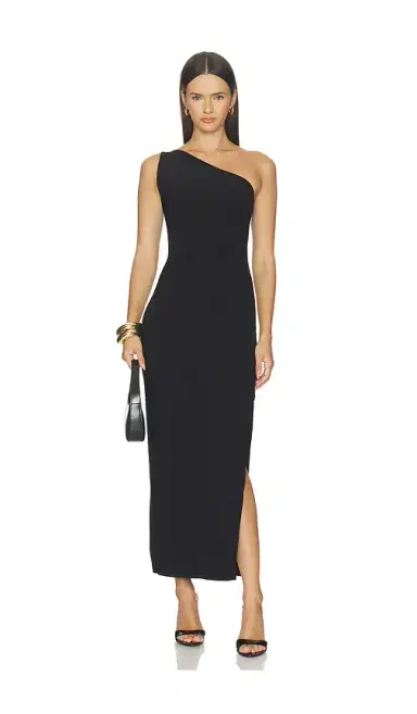 Norma Kamali x Lifestyle One Shoulder Long Dress | Thumbnail 1 Norma Kamali x Lifestyle One Shoulder Long Dress | Thumbnail 1