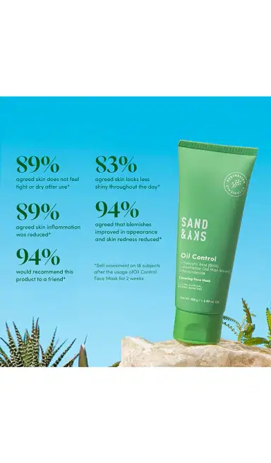 Sand & Sky Oil Control Clearing Face Mask | Thumbnail 6 Sand & Sky Oil Control Clearing Face Mask | Thumbnail 6