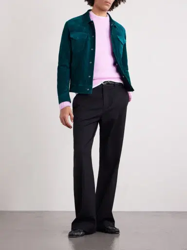 Tom Ford Slim-Fit Suede Jacket - Men | Thumbnail 2 Tom Ford Slim-Fit Suede Jacket - Men | Thumbnail 2