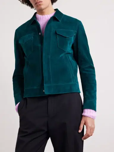 Tom Ford Slim-Fit Suede Jacket - Men | Thumbnail 3 Tom Ford Slim-Fit Suede Jacket - Men | Thumbnail 3