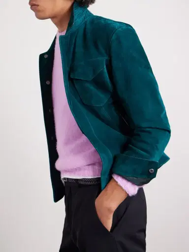 Tom Ford Slim-Fit Suede Jacket - Men | Thumbnail 5 Tom Ford Slim-Fit Suede Jacket - Men | Thumbnail 5