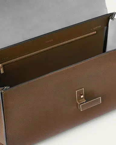 Valextra Iside Editor Millepunte Leather Top-Handle Bag | Thumbnail 4 Valextra Iside Editor Millepunte Leather Top-Handle Bag | Thumbnail 4