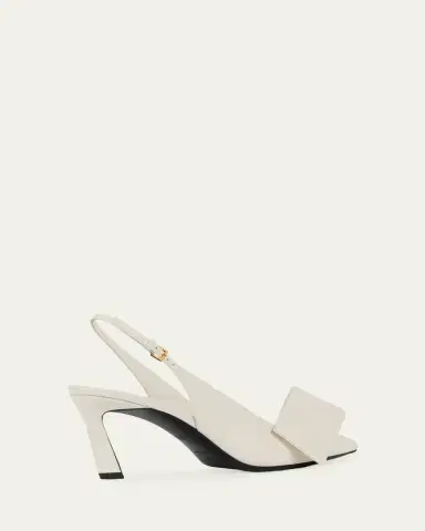 Givenchy 65mm Twist Leather Slingback Pumps | Thumbnail 3 Givenchy 65mm Twist Leather Slingback Pumps | Thumbnail 3