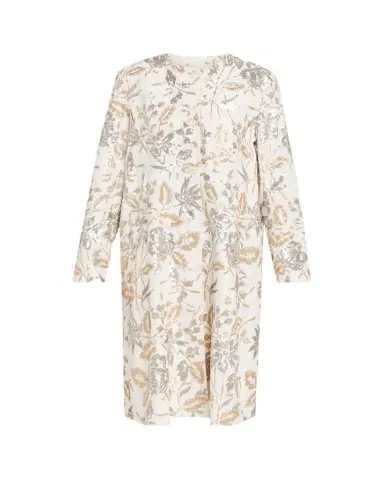 PRABAL GURUNG Single-Breasted Floral Sequined Collarless Car Coat | Thumbnail 1 PRABAL GURUNG Single-Breasted Floral Sequined Collarless Car Coat | Thumbnail 1