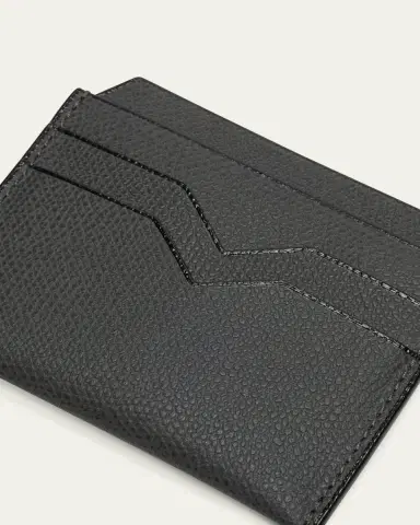 Valextra Calf Leather Card Holder | Thumbnail 4 Valextra Calf Leather Card Holder | Thumbnail 4